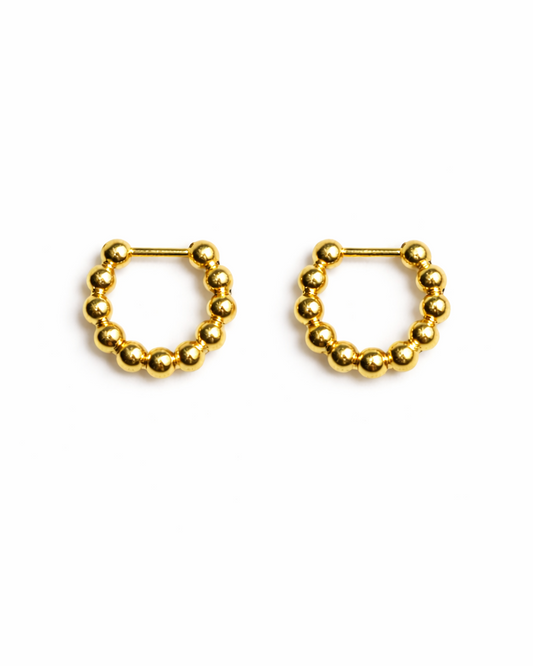 Bowery Beaded Huggies