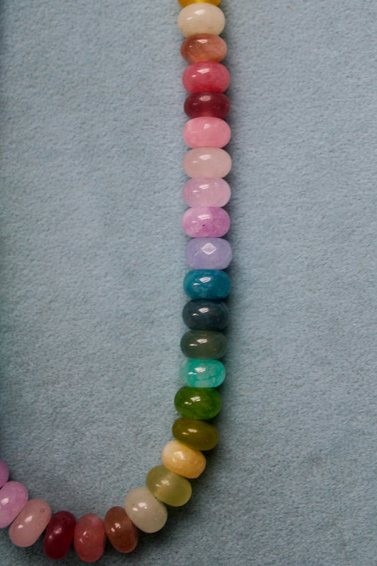 Rainbow Gemstone Necklace