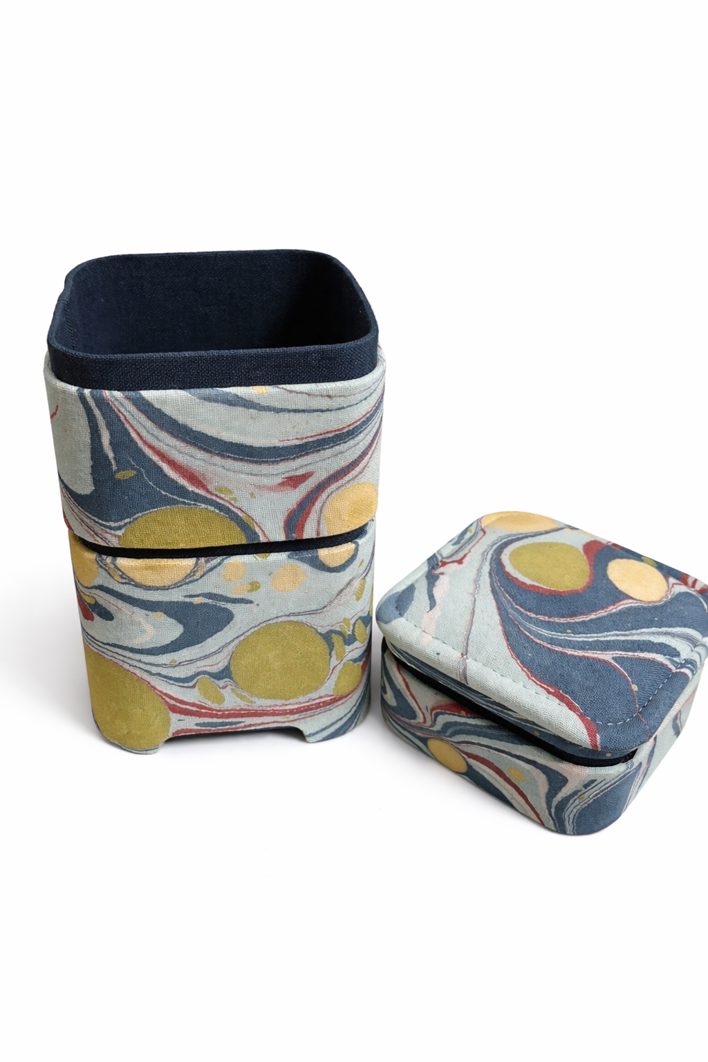 Blue Marble Jewelry Tower