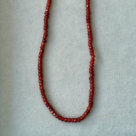Garnet Gemstone Necklace