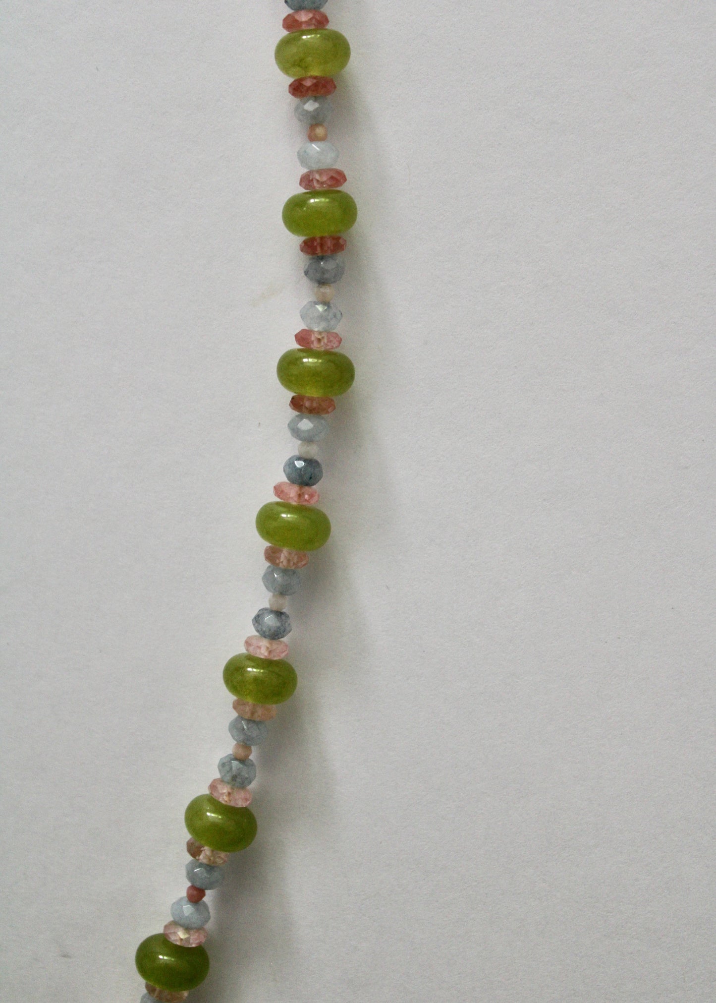 Wavy Gemstone Necklace