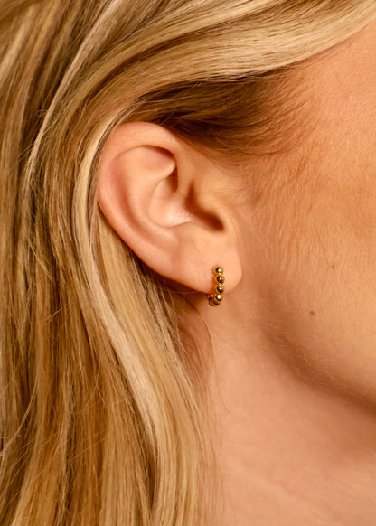 Bowery Beaded Huggies