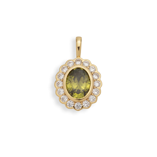 Diana Charm - Peridot
