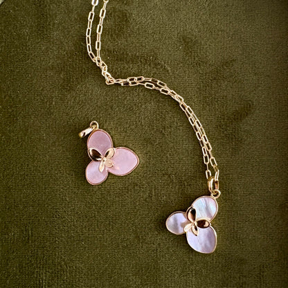 Millie Charm Necklace - Ivory