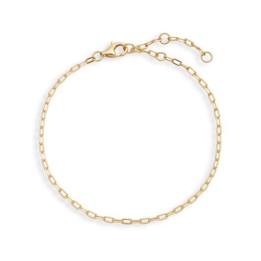 Amelia Paperclip Chain Bracelet