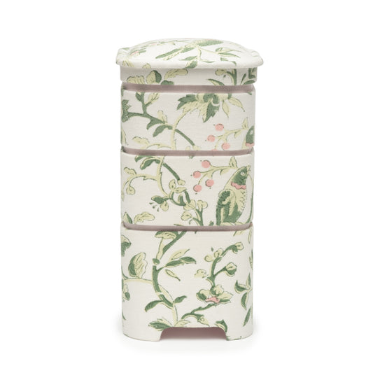 Green Chinoiserie Jewelry Tower