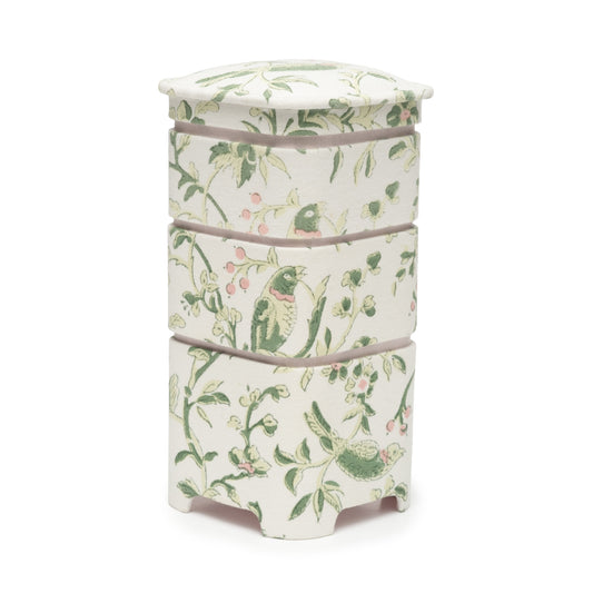 Green Chinoiserie Jewelry Tower