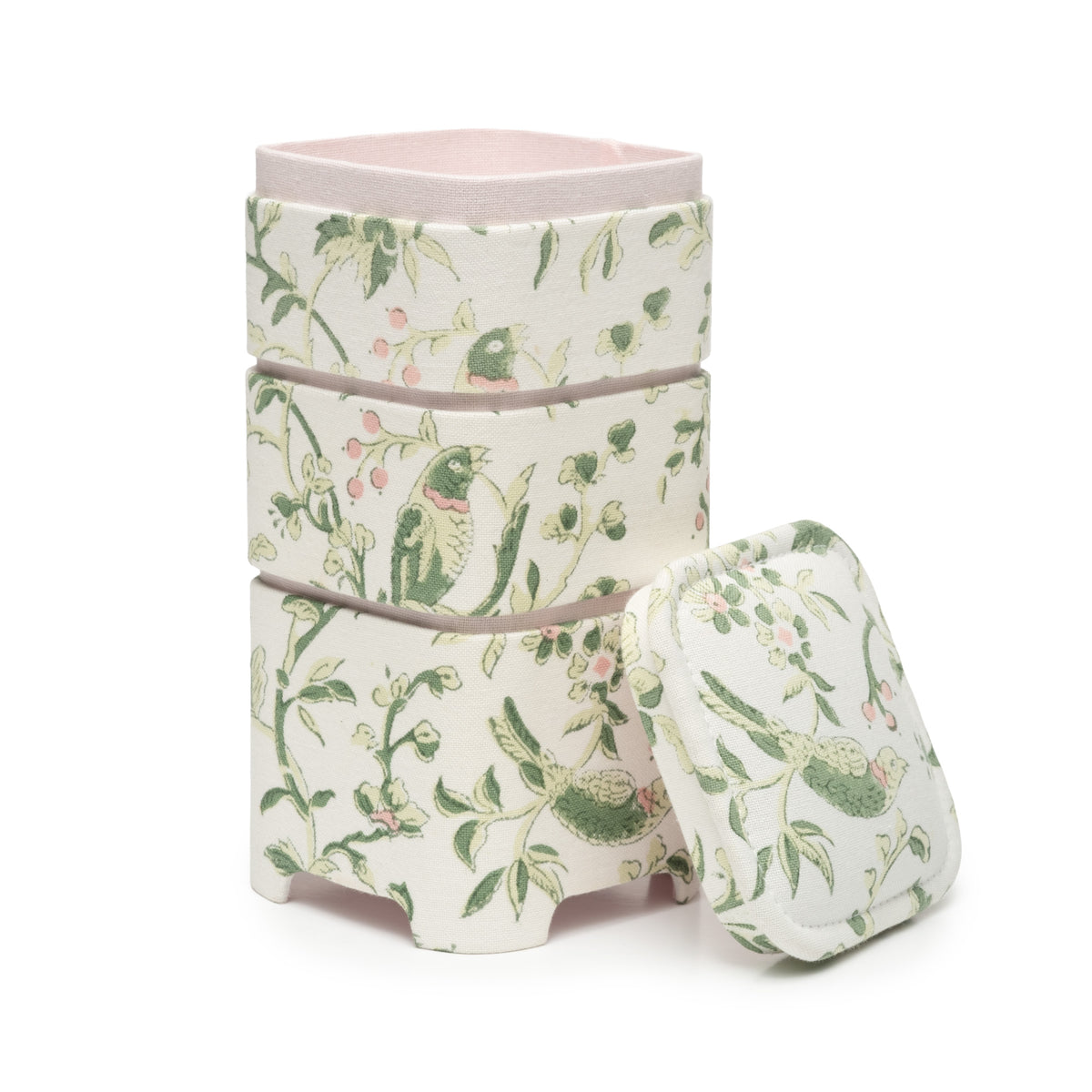 Green Chinoiserie Jewelry Tower