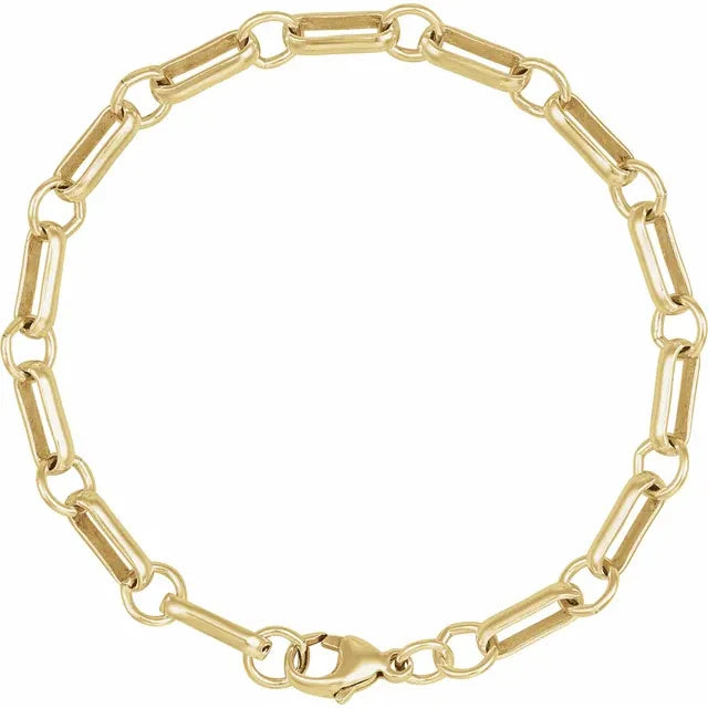 Chloe Gold Filled Link Bracelet