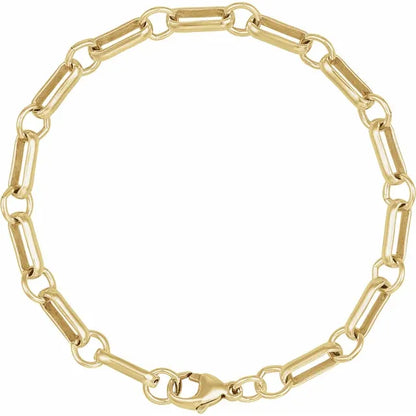Chloe Gold Filled Link Bracelet