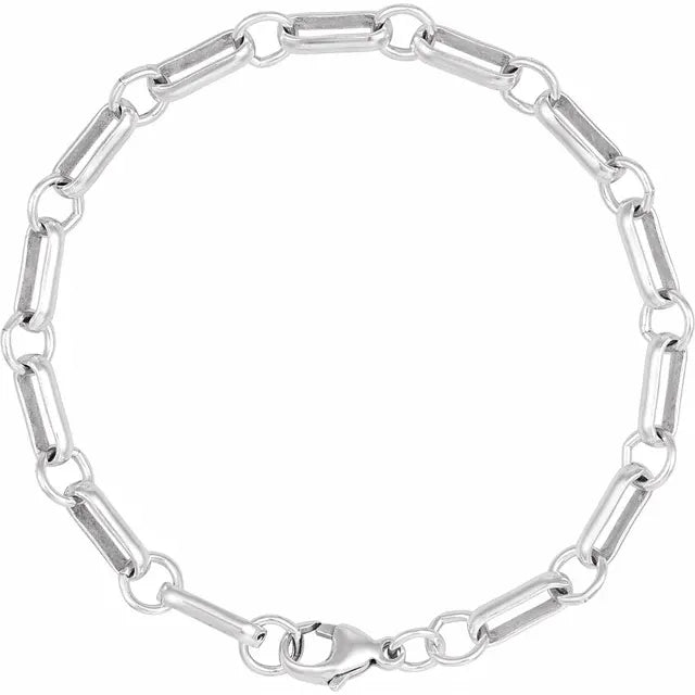 Chloe Sterling Silver Link Bracelet