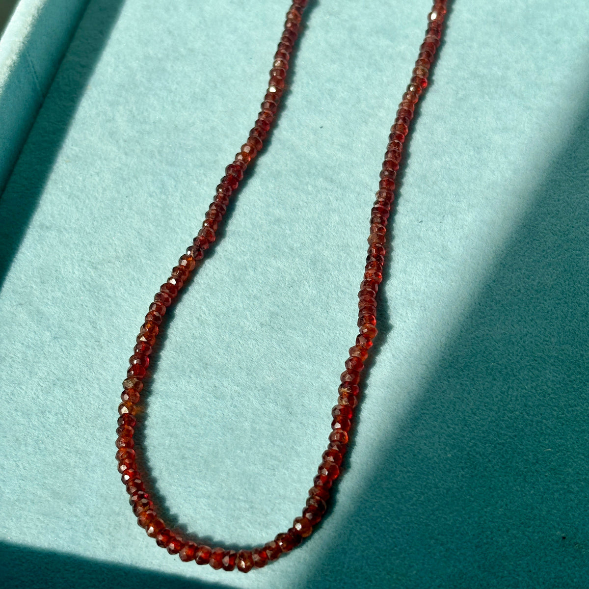 Garnet Gemstone Necklace