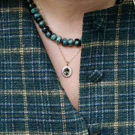 Diana Necklace - Tourmaline