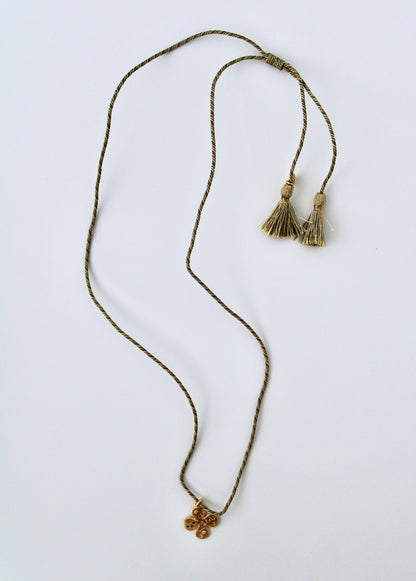 Ganesh Clover Necklace