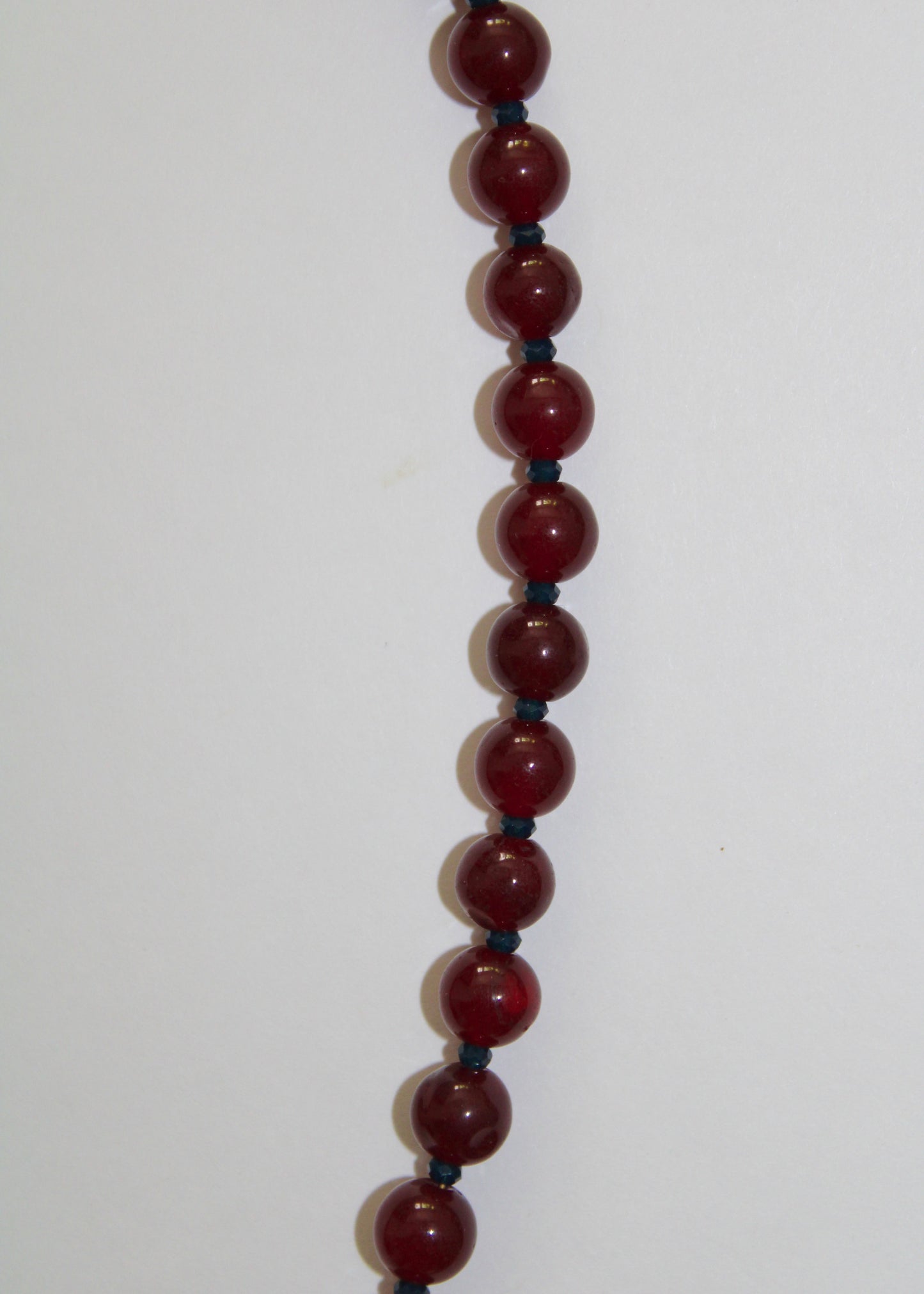 Baroque Garnet Gemstone Necklace