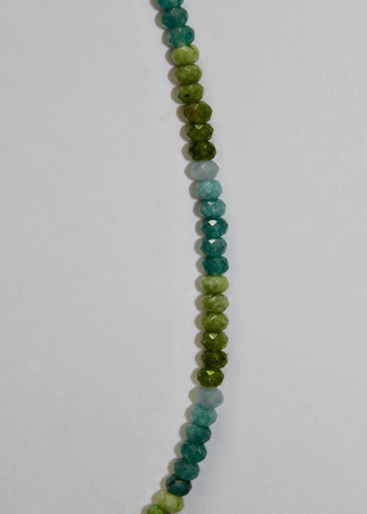 Apatite and Aquamarine Gemstone Necklace