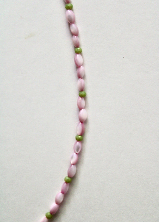 Pink Mother of Pearl Necklace