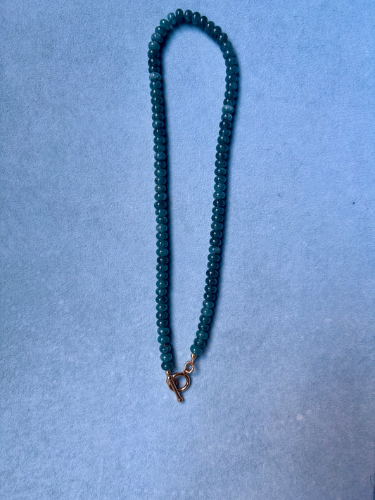 Turquoise Apatite Necklace