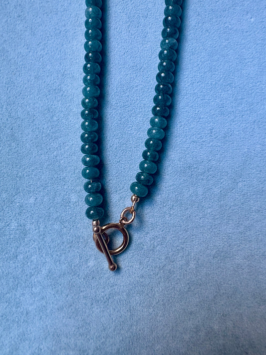 Turquoise Apatite Necklace