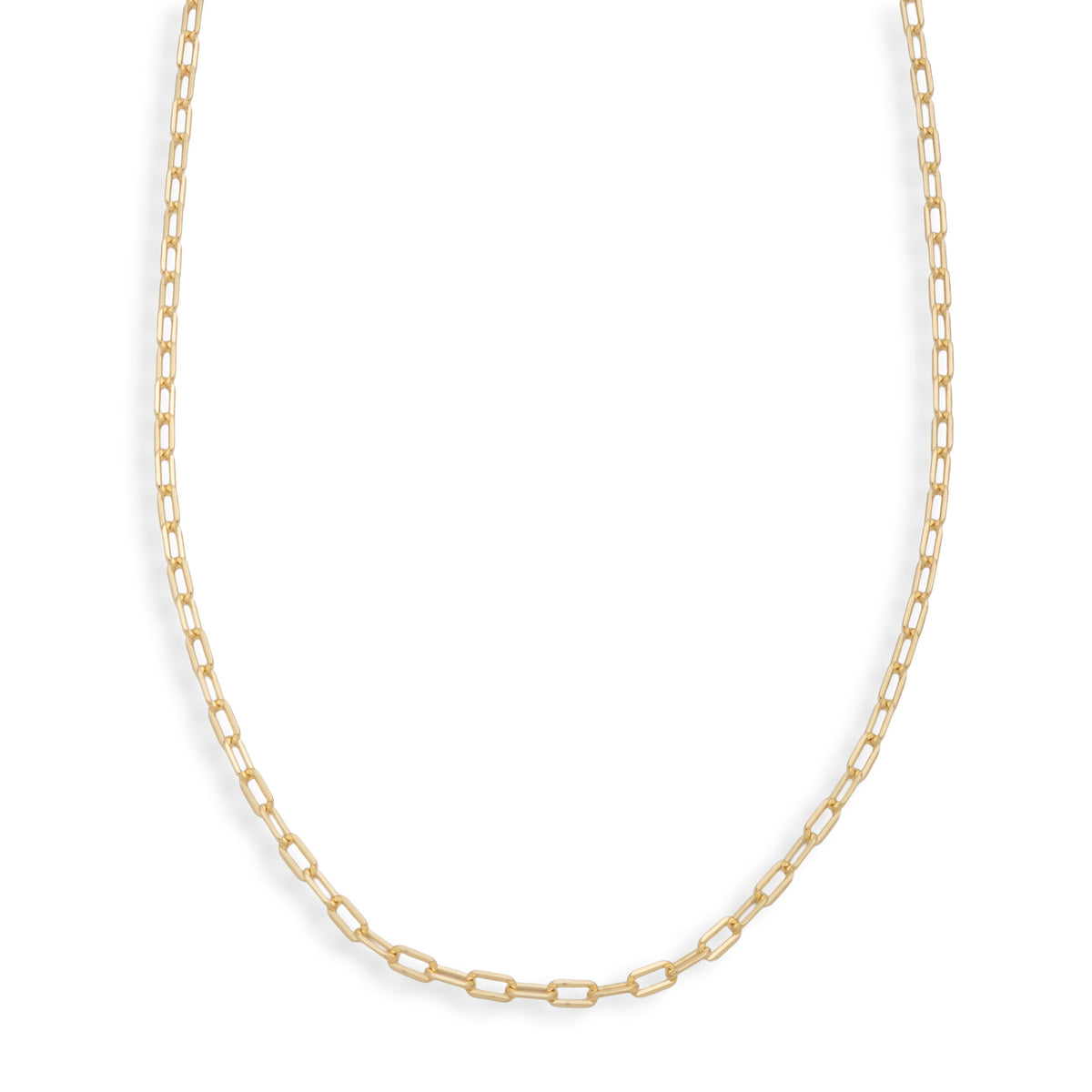 Amelia Paperclip Chain Necklace