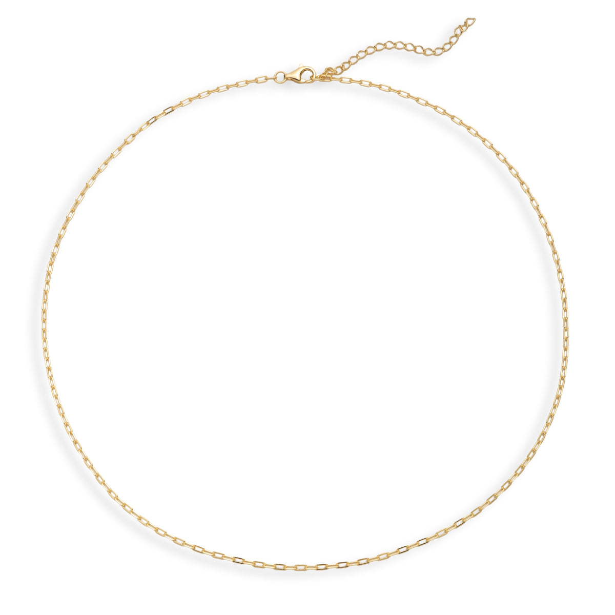 Amelia Paperclip Chain Necklace