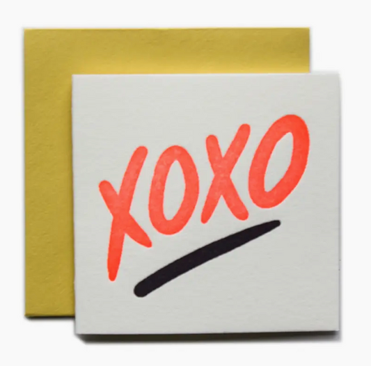 XOXO Tiny Card