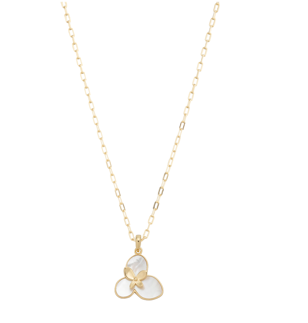 Millie Charm Necklace - Ivory