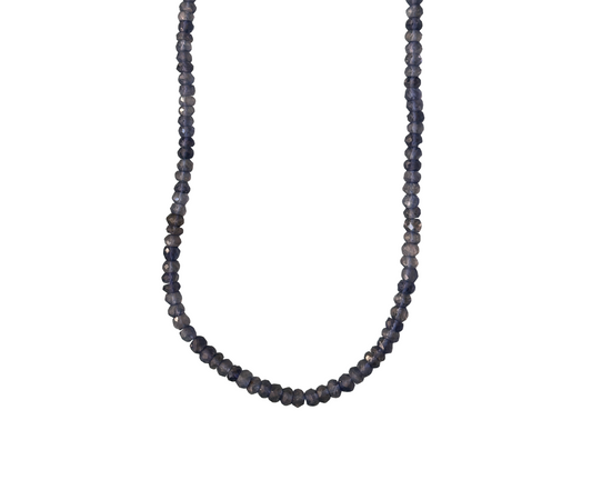 Iolite Gemstone Necklace